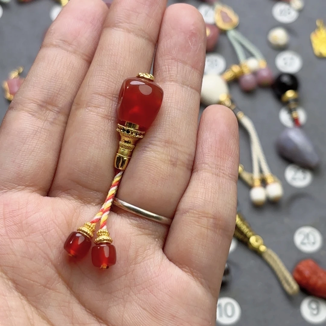 遇***-玛瑙/玉髓未镶嵌文玩配饰