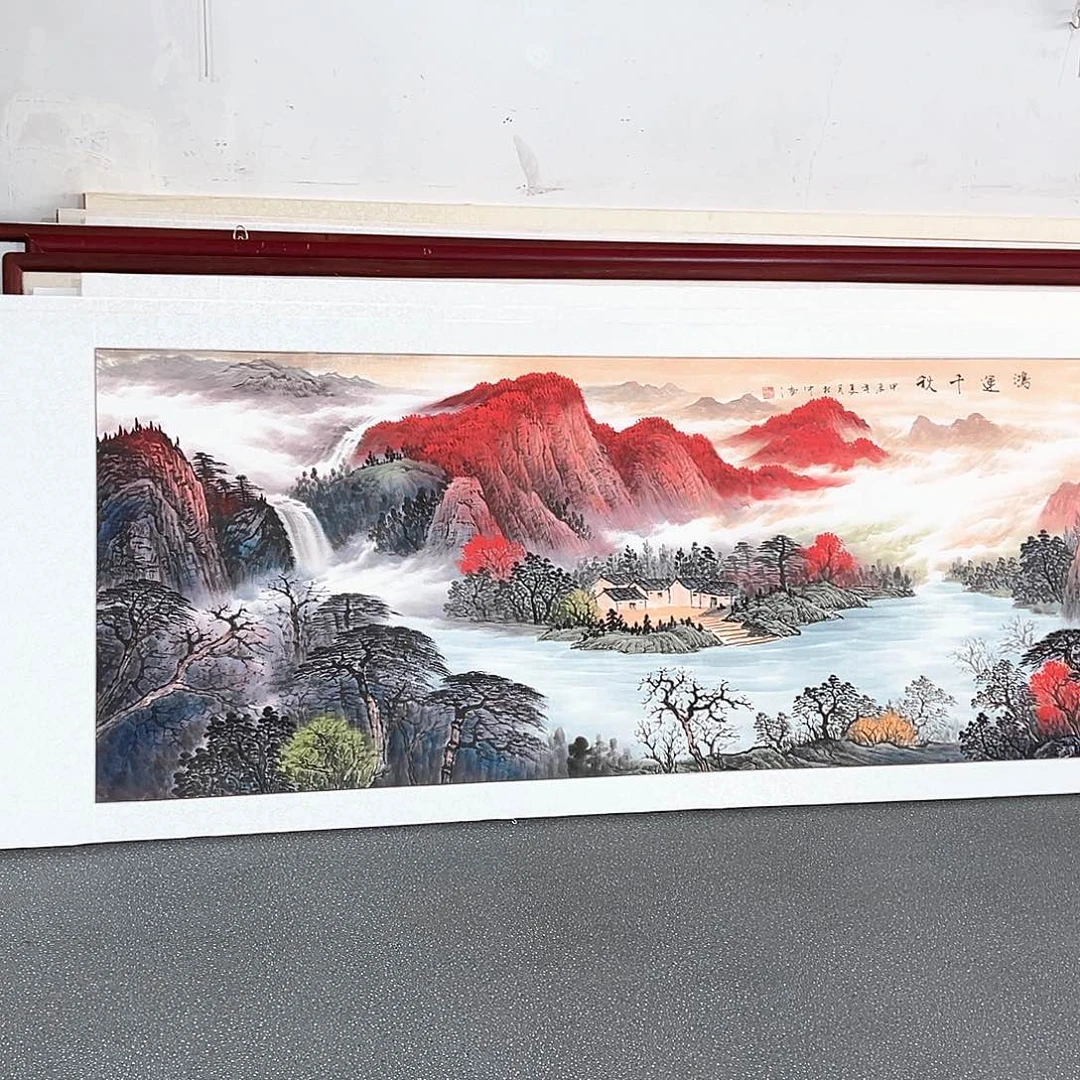国画河**衣手绘保证假一罚万