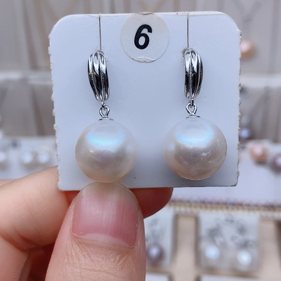 颈饰银S925镶嵌淡水珍珠