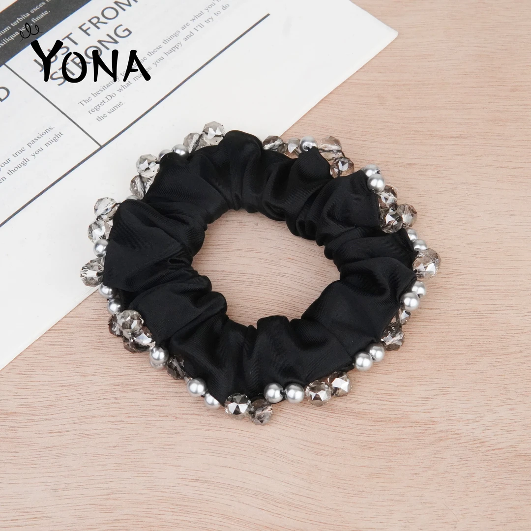 【FQ023】原创设计甜美风日韩女发圈发绳简约丸子头扎马尾韩版皮筋