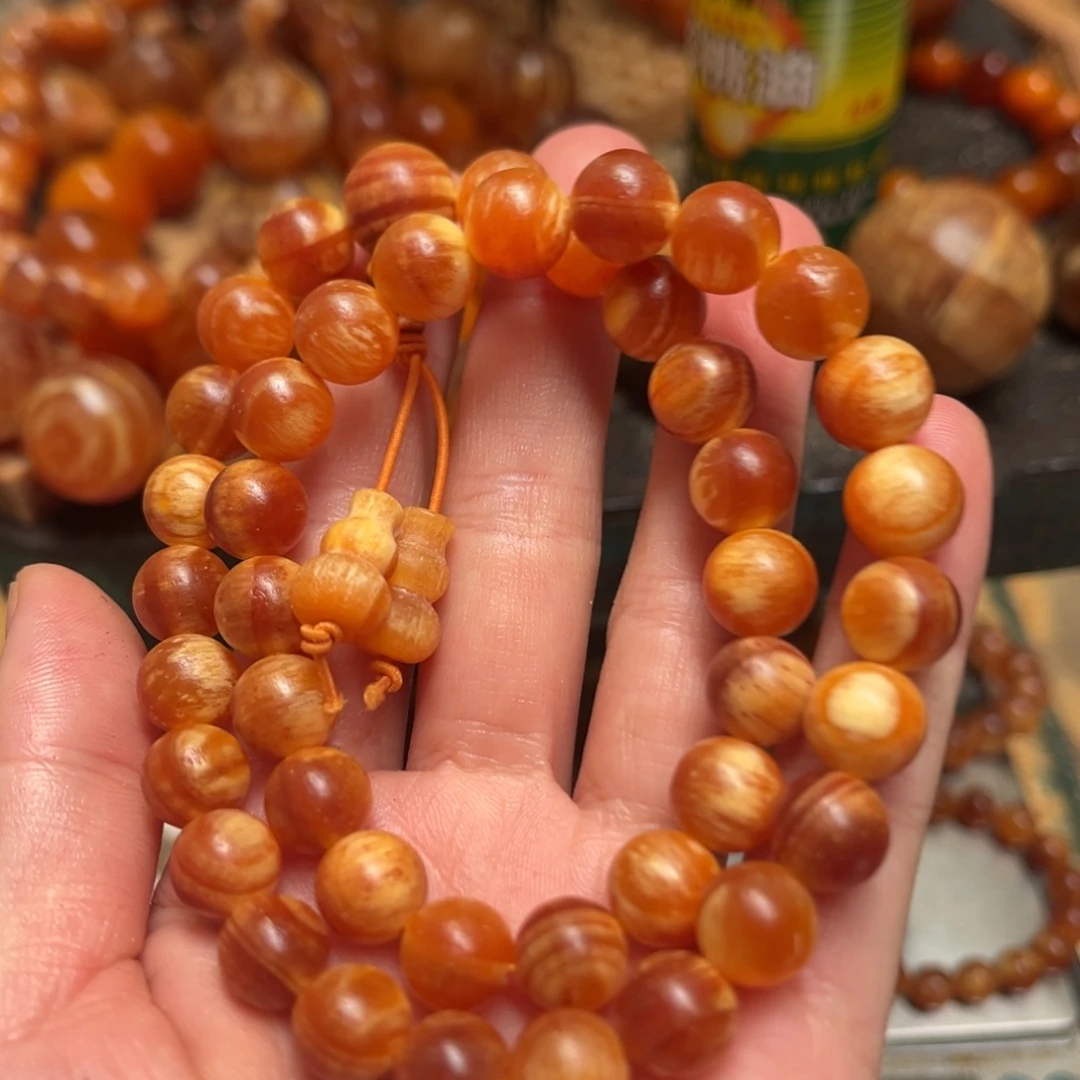 手串/手链松木（琥珀木）1.0手持42颗
