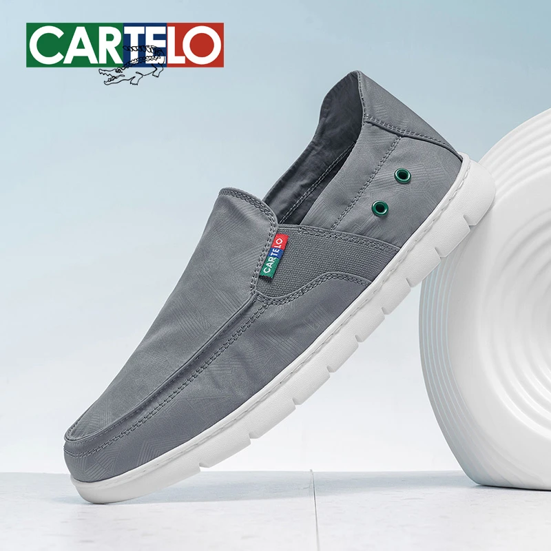 卡帝乐鳄鱼休闲男鞋韩版透气百搭男士防滑轻便软底老北京布鞋男款