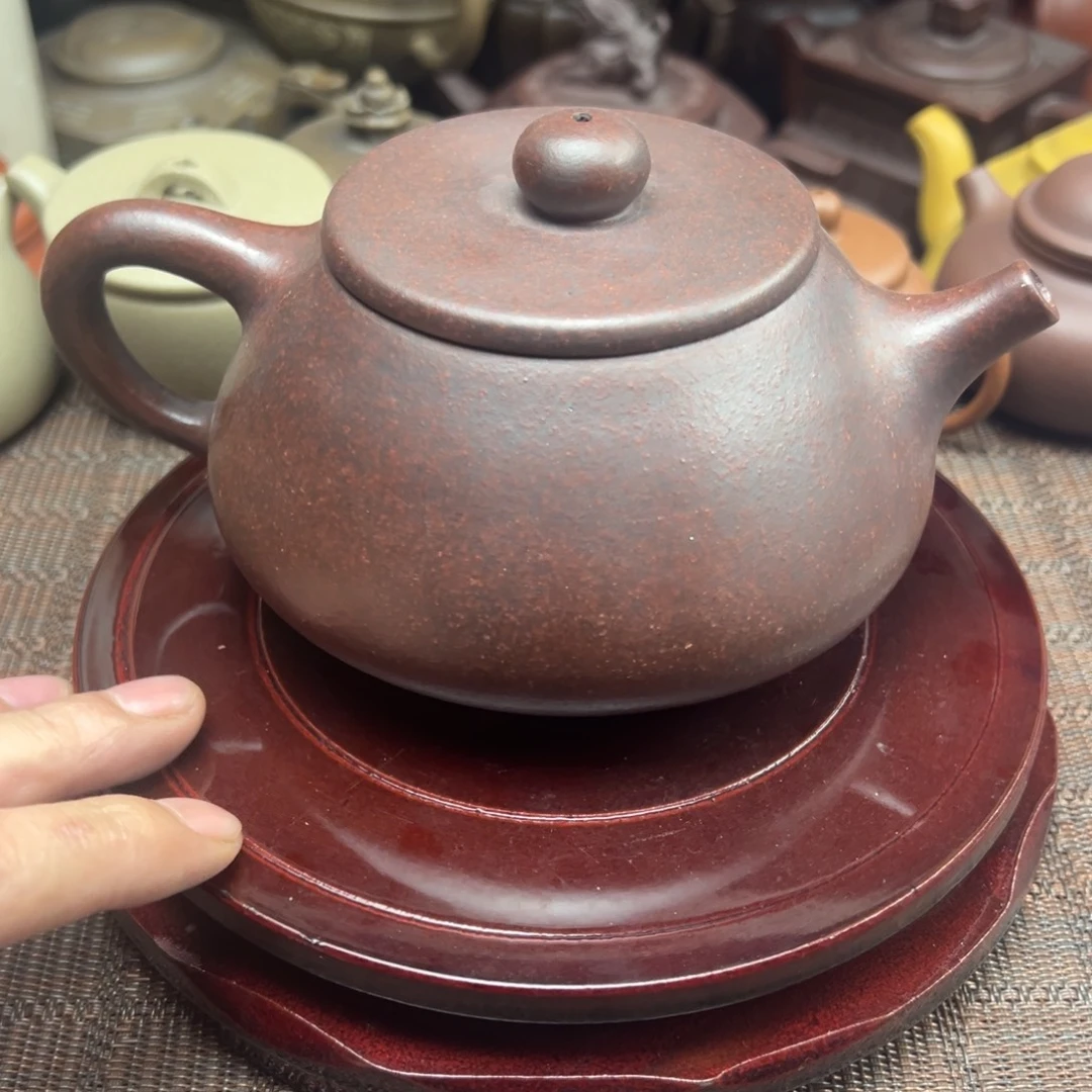 紫砂茶壶宜兴原矿紫砂壶500毫升容量