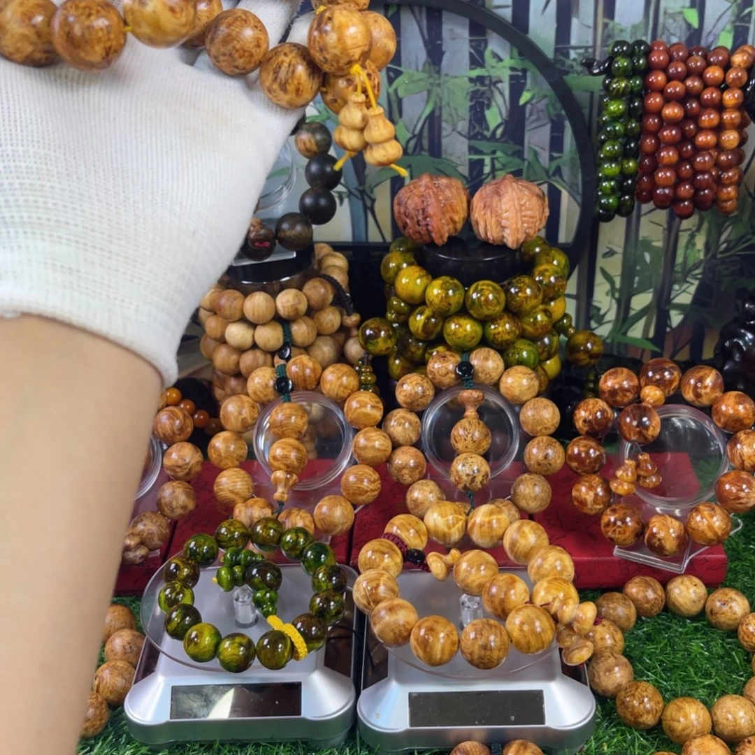 嘉***嘉松木东北琥珀木 留疤满花手持 23挂1 规格2.