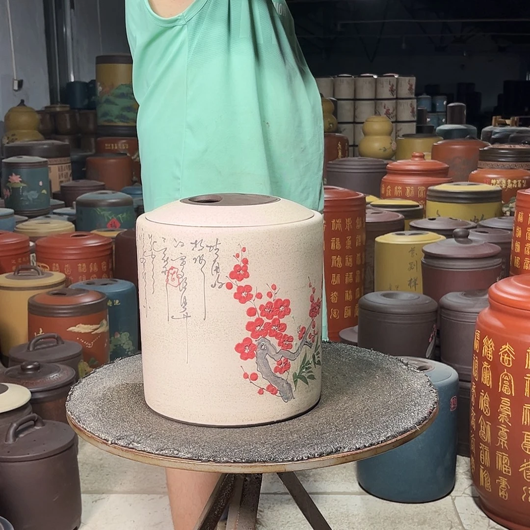 紫砂茶叶罐茶叶罐