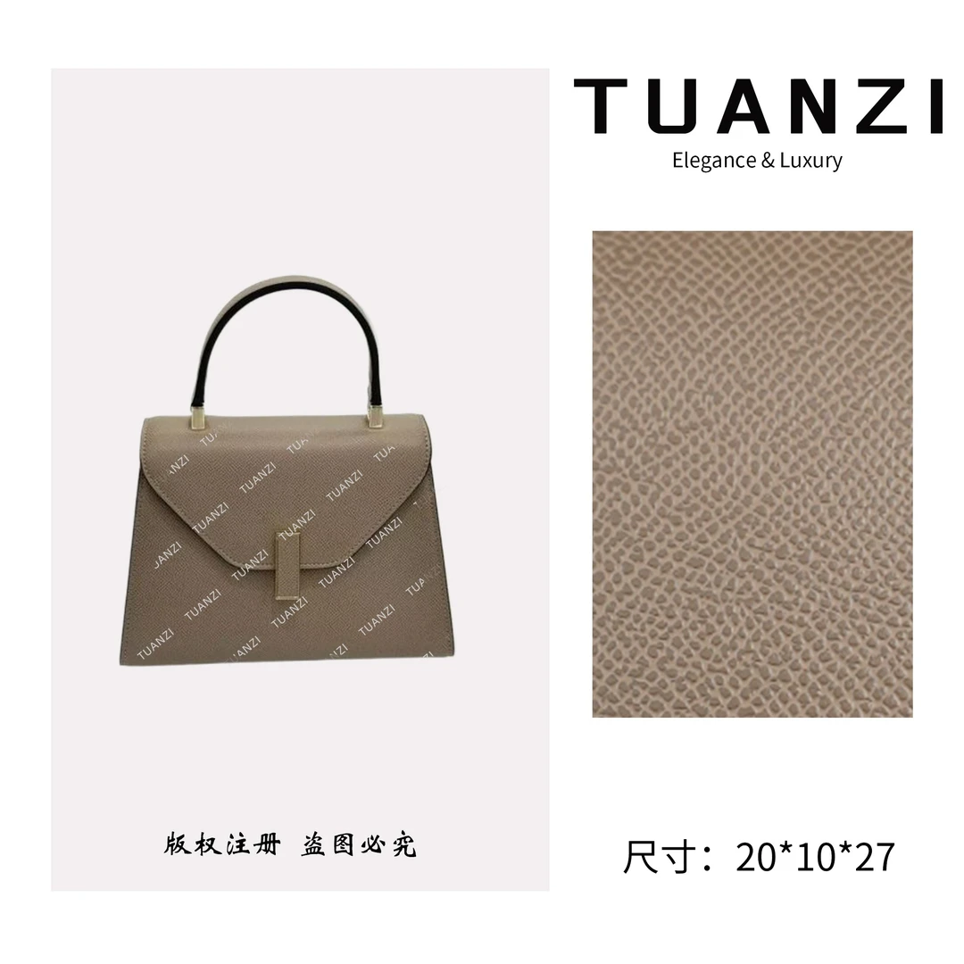 TAUNZI『Iside』瓦来家mini22cm手提单肩腋下女包 XKY-2010-大象灰