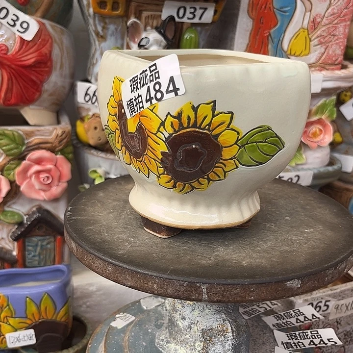 粗陶材质多肉花盆484