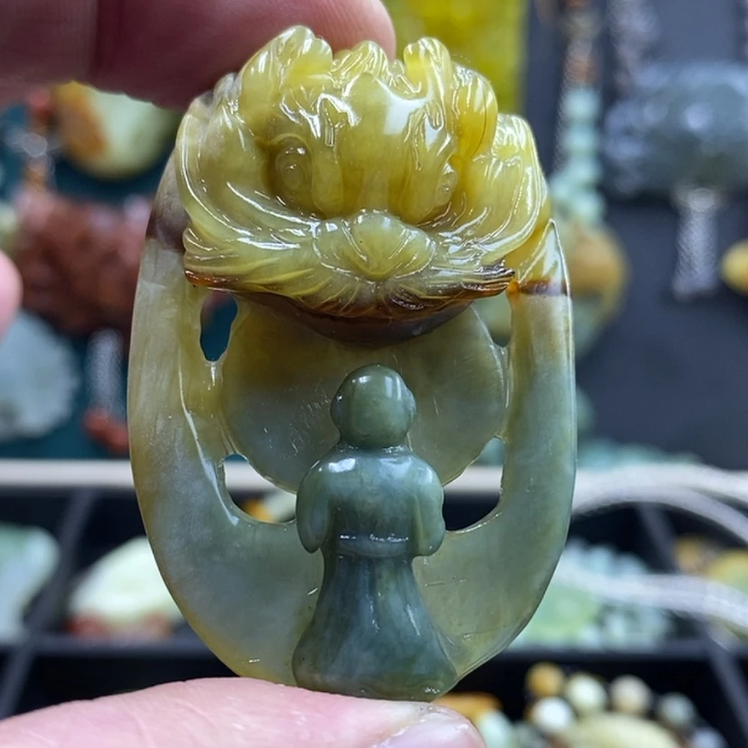 【闪购商品】未镶嵌岫玉吊坠