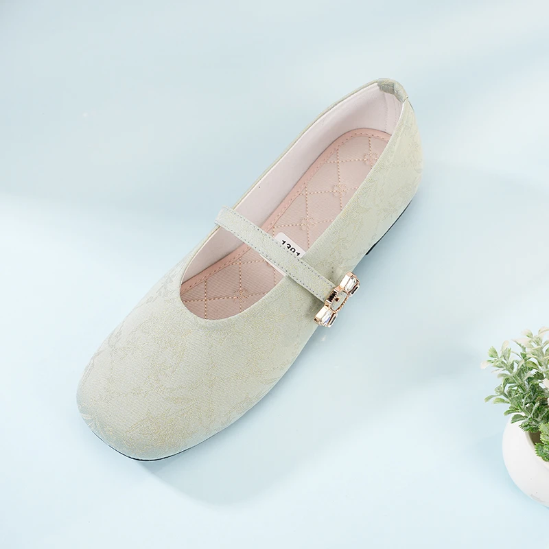 手工刺绣平底鞋夏季单鞋网红居家百搭平底1391-52