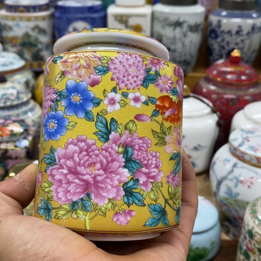 陶瓷茶叶罐密封罐123456789