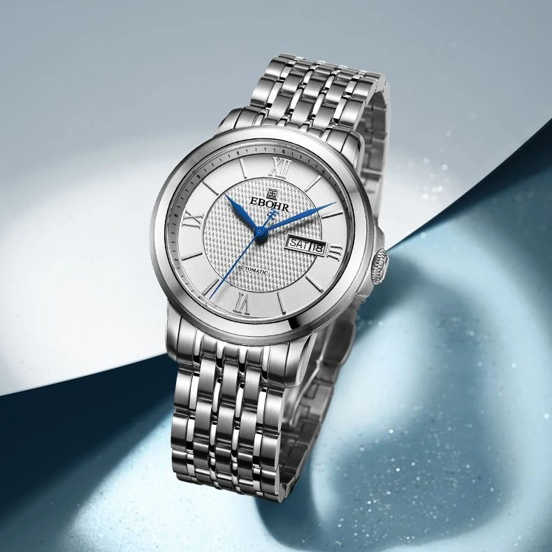 【专柜款式】依波表正品原厂时尚商务进口机械腕表男表1086