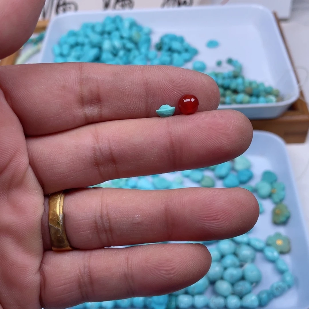 南红玛瑙未镶嵌颈饰164