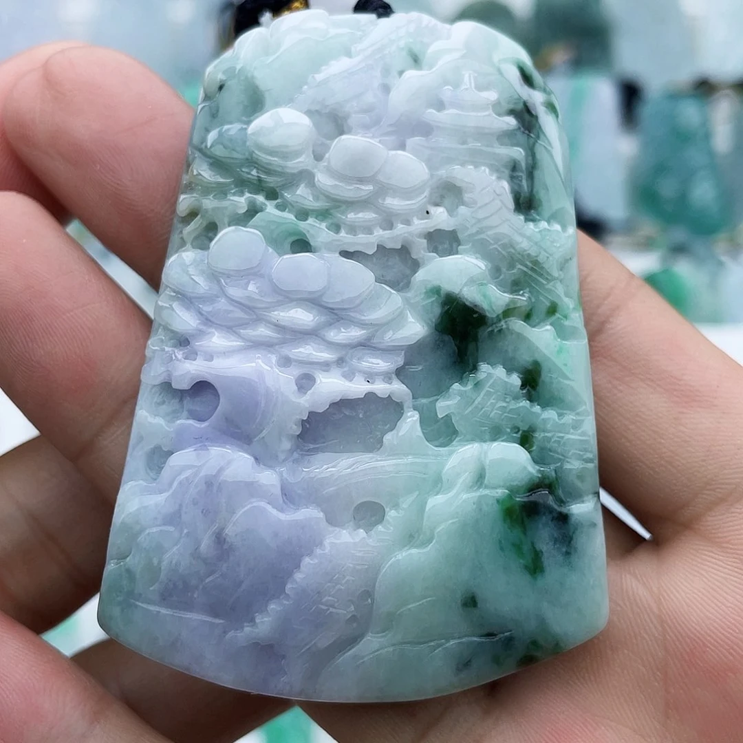 颈饰未镶嵌翡翠翡翠