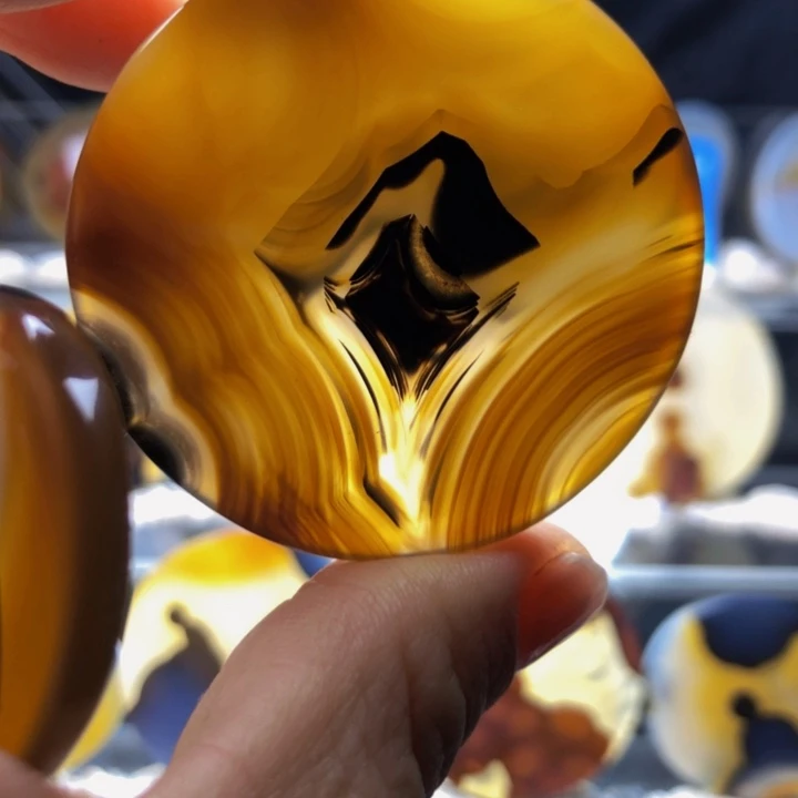 合金玛瑙/玉髓珠宝奇石121