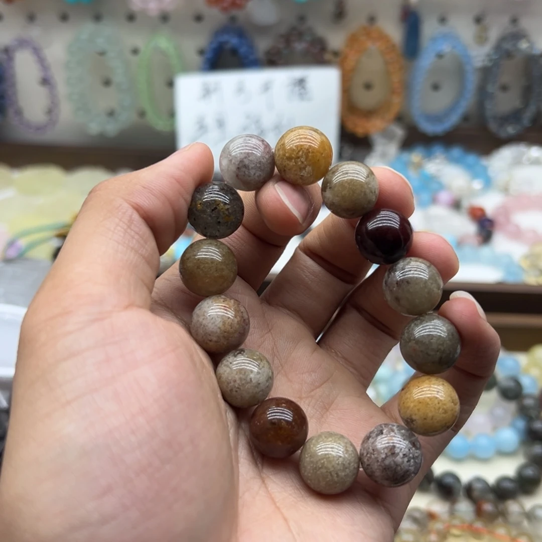 水晶手链未镶嵌14咪满体四季幽灵