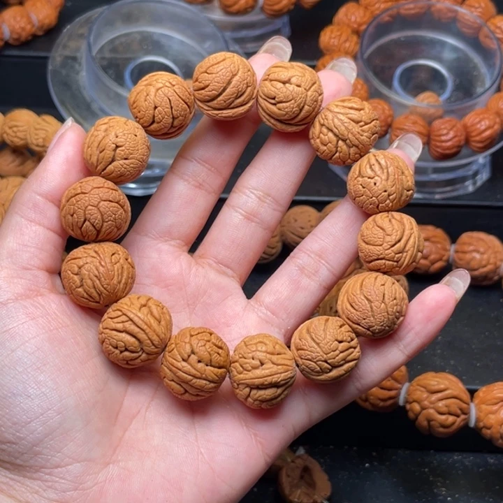 桃核吊坠龙纹桃核19