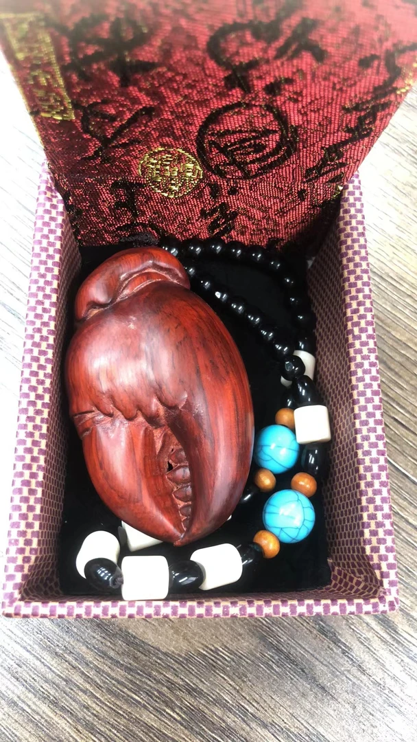 非金属木质吊坠 大钳子手把件螃蟹钳子饰品吊坠