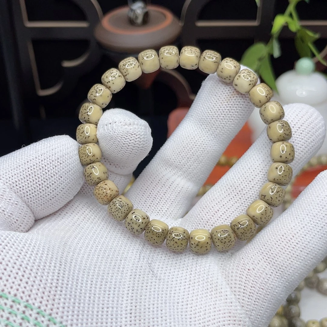 星月菩提手串8/7半壁江山留白黄色017