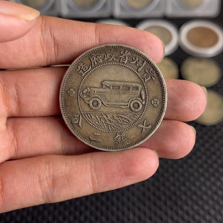 金属大头龙洋船洋工艺品
