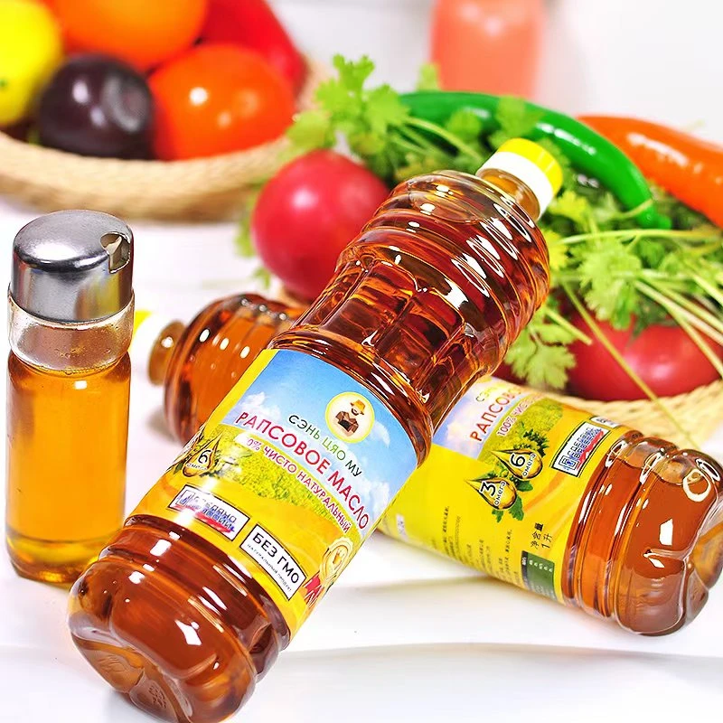 俄罗斯原装进口森荞姆菜籽油1升