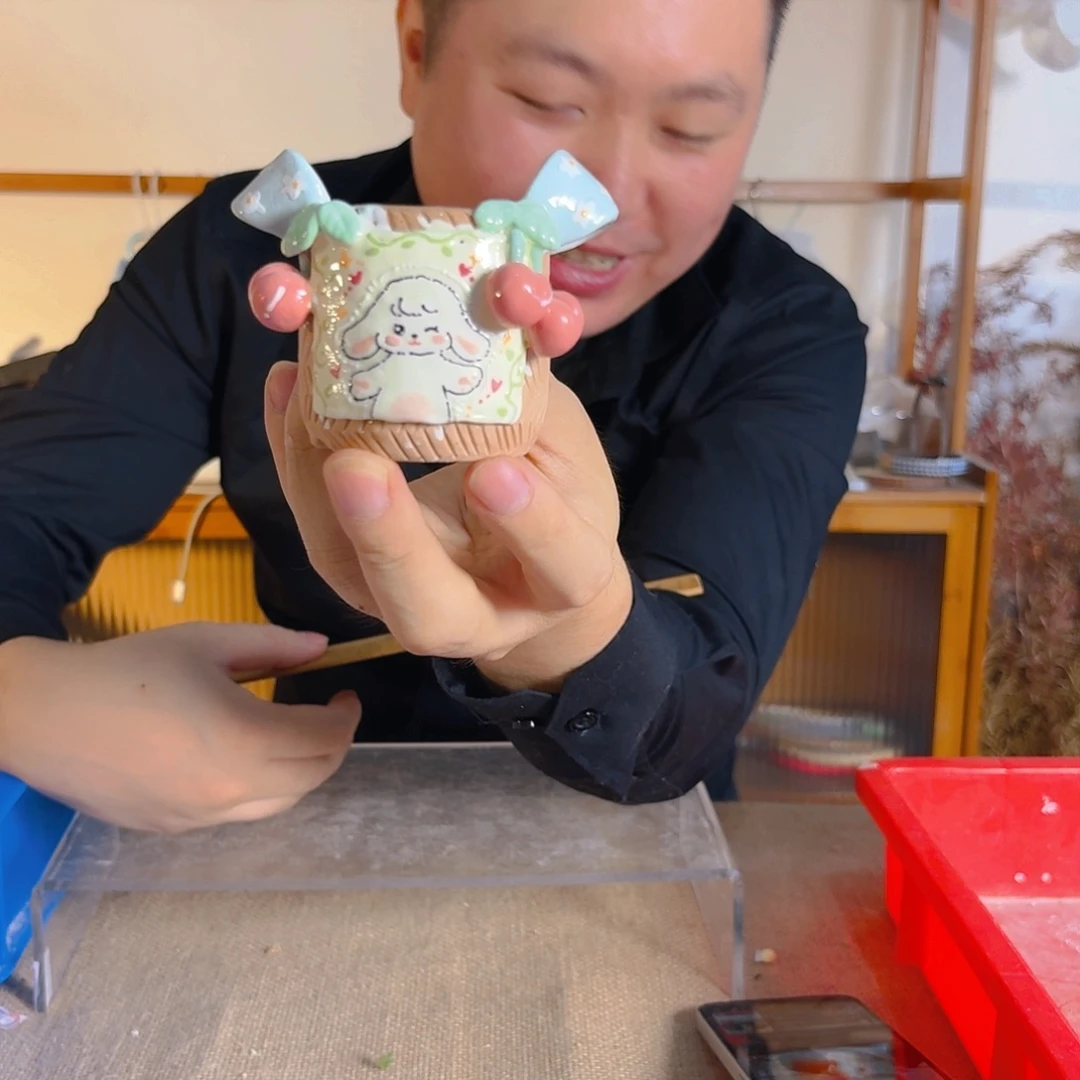老梧家的手工多肉花盆