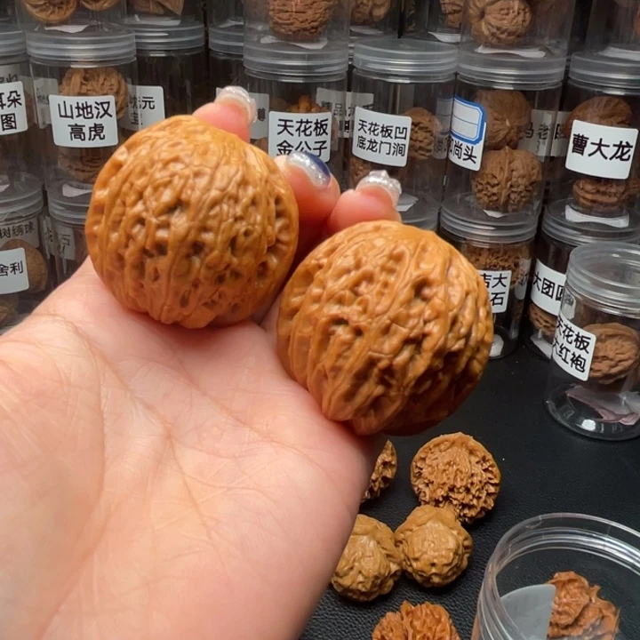 吊坠文玩核桃铁锤38