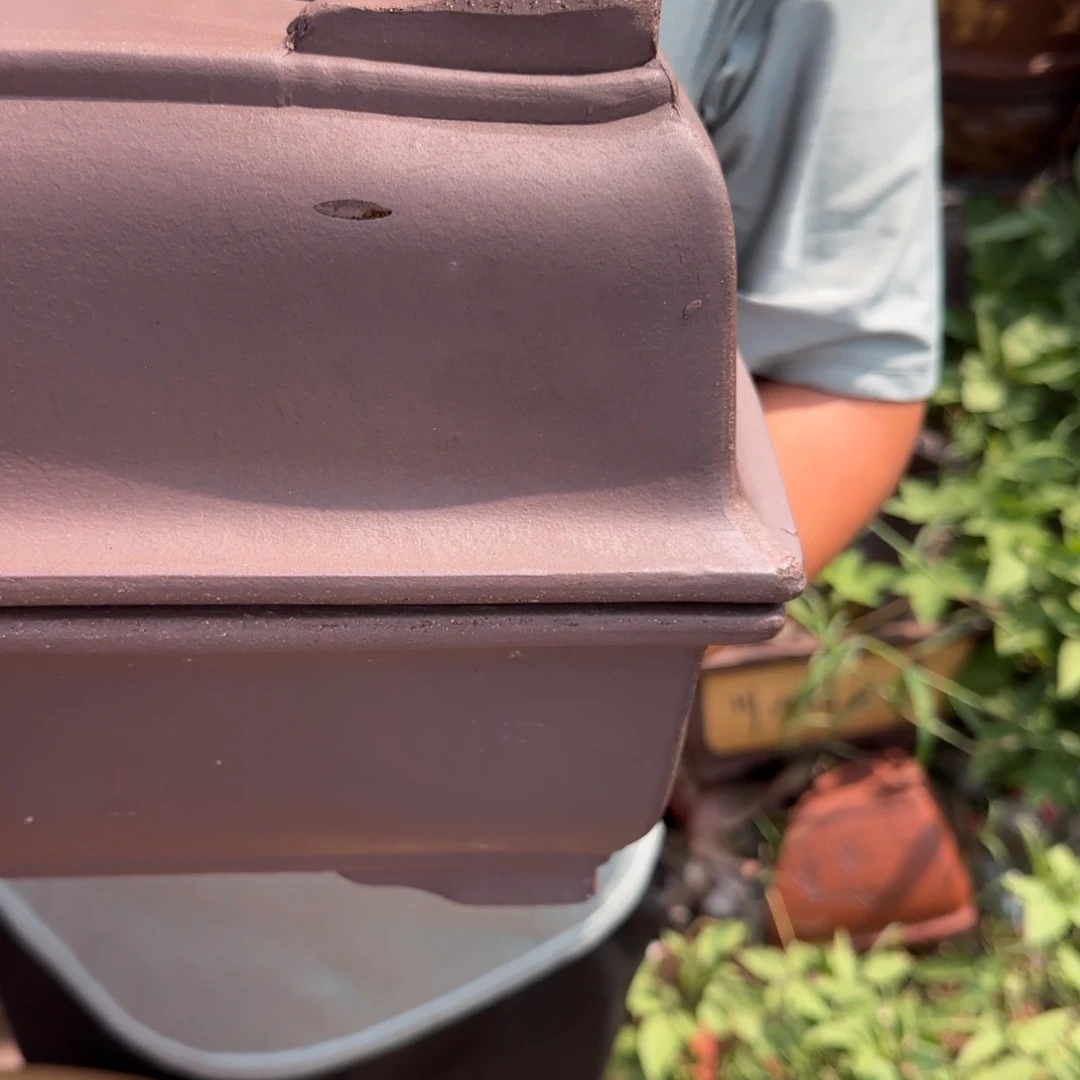 紫砂花盆口径26.18.10口径