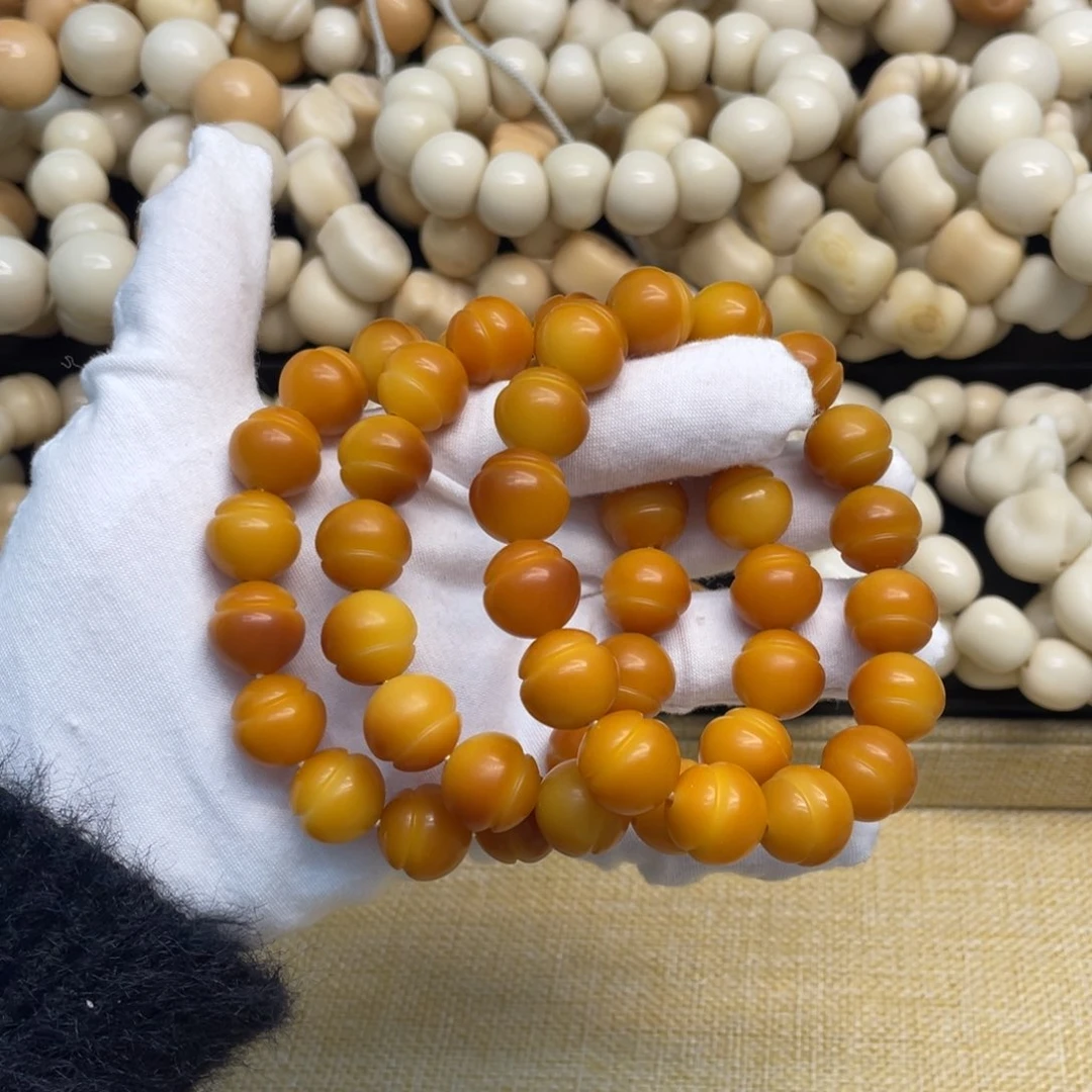 菩提根/象牙果吊坠15干磨晕色油膏葫芦一锅623