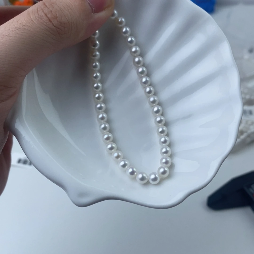 淡水珍珠银S925镶嵌项链103281