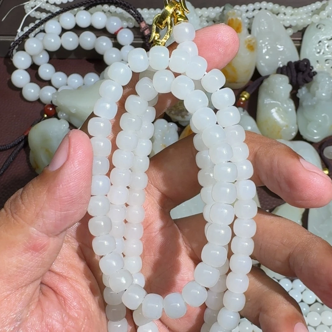 和田玉未镶嵌吊坠(不含链)