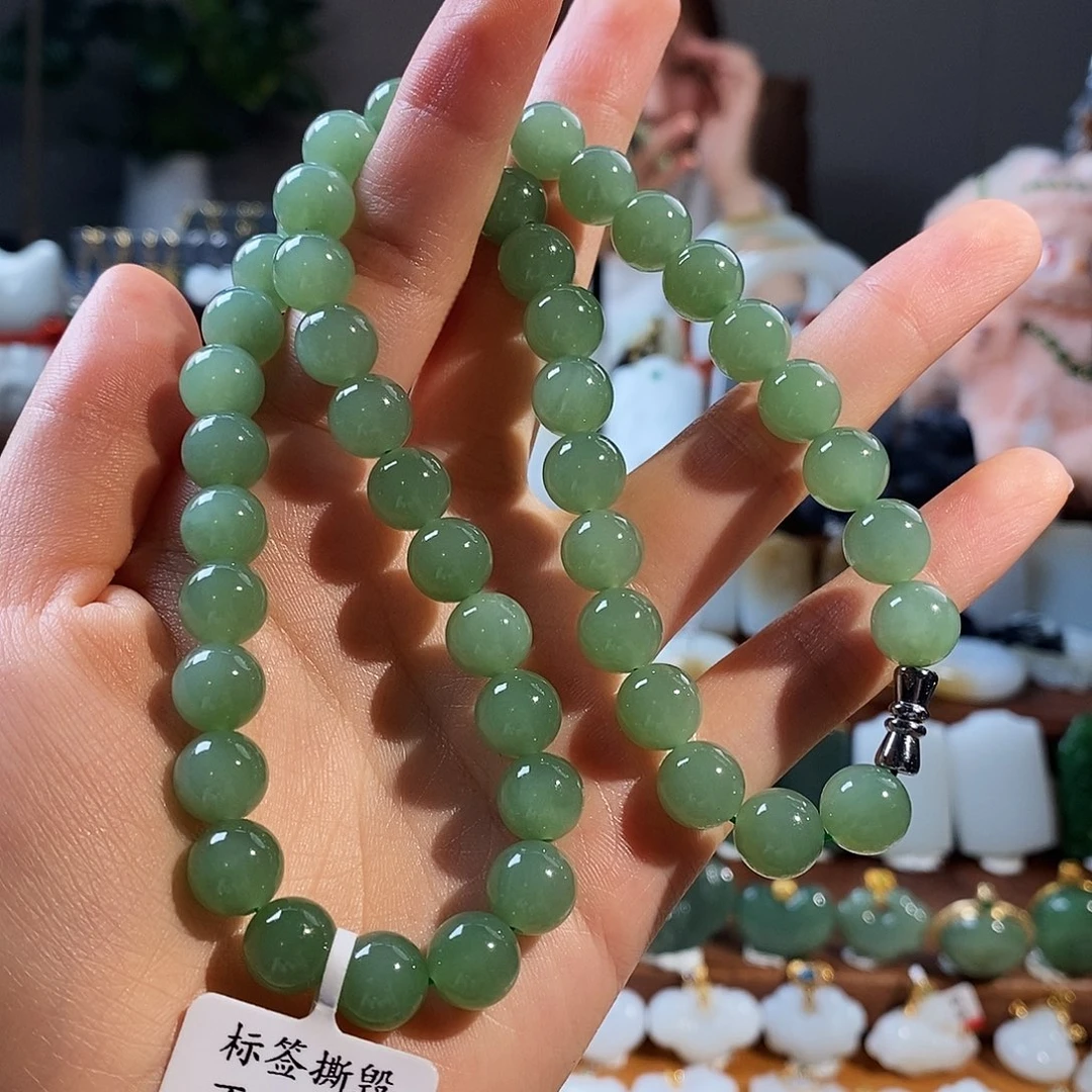 和田玉（碧玉）未镶嵌项链T