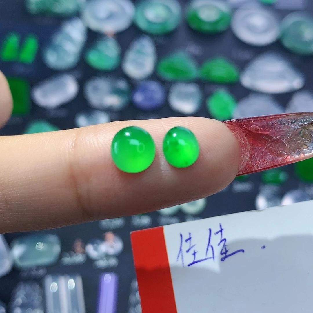 翡翠戒指未镶嵌纯天然缅甸a货翡翠