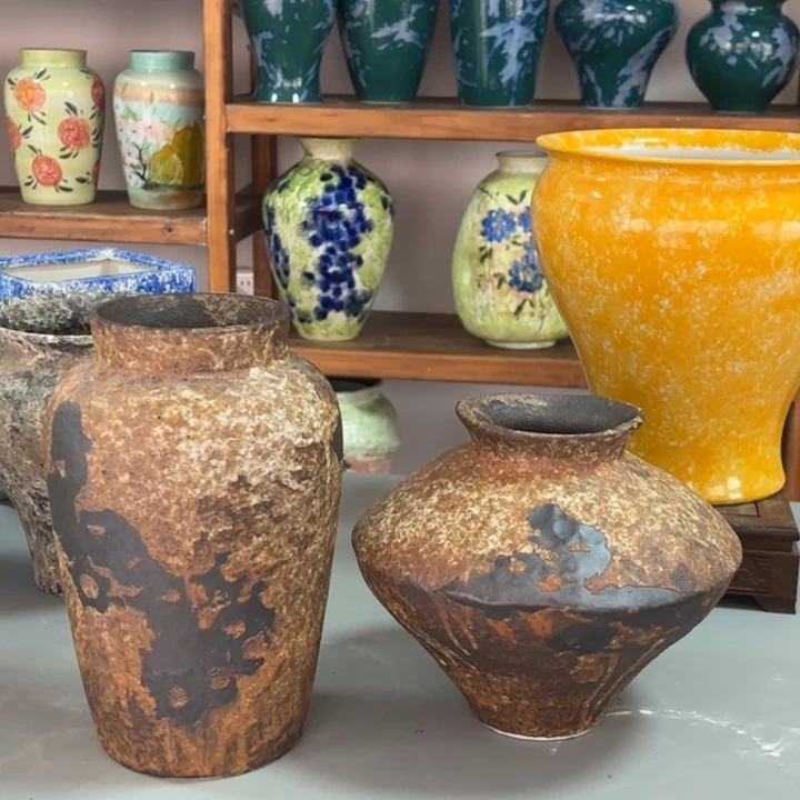 莫*两个组合花瓶一起发