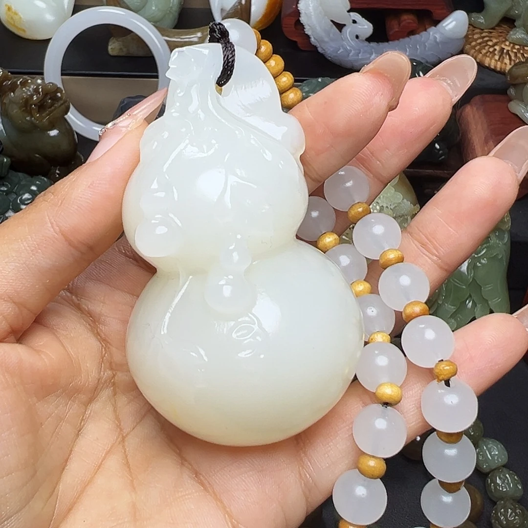 软玉未镶嵌把件天然