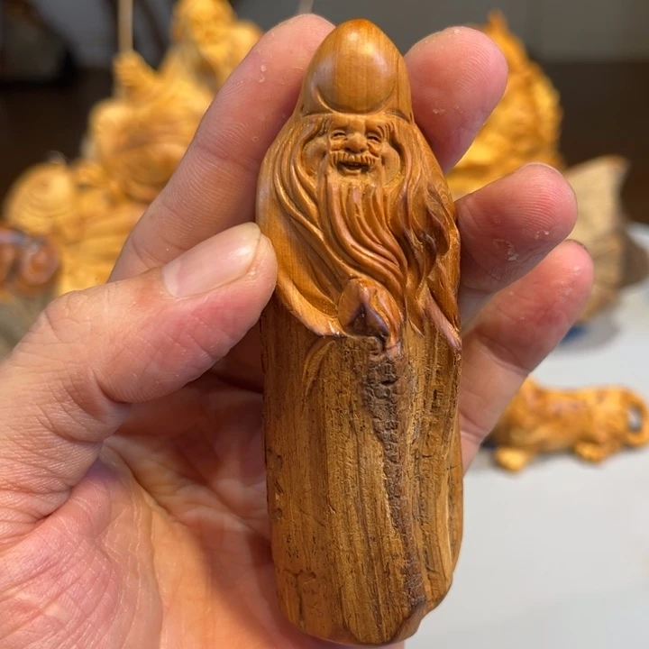 柏木（崖柏）根雕工艺摆件