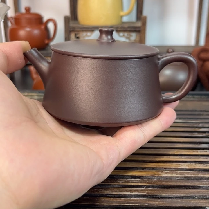紫砂茶壶原矿紫砂手工制作