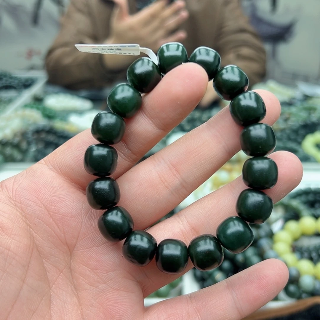 和田玉手串未镶嵌