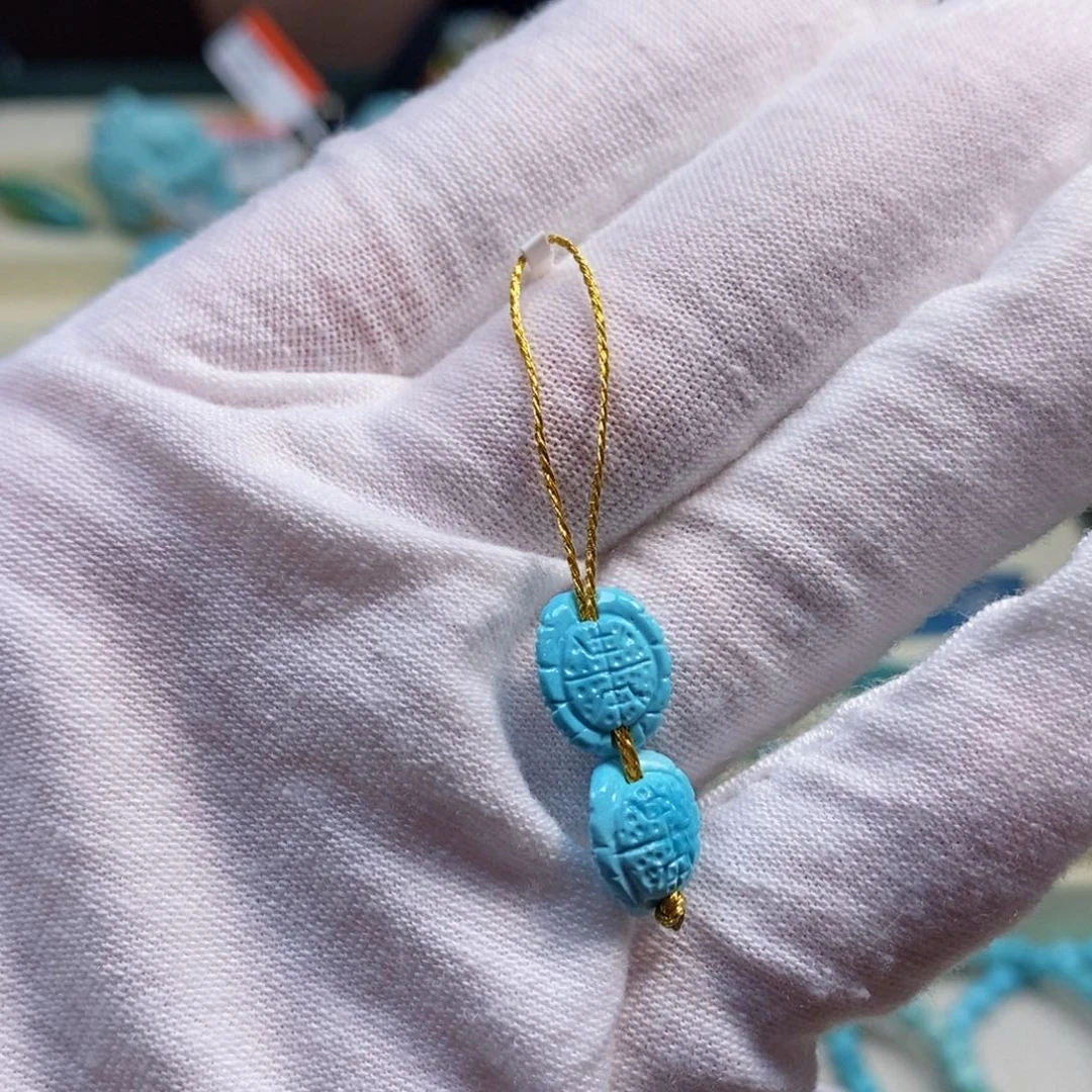 未镶嵌绿松石珠宝奇石