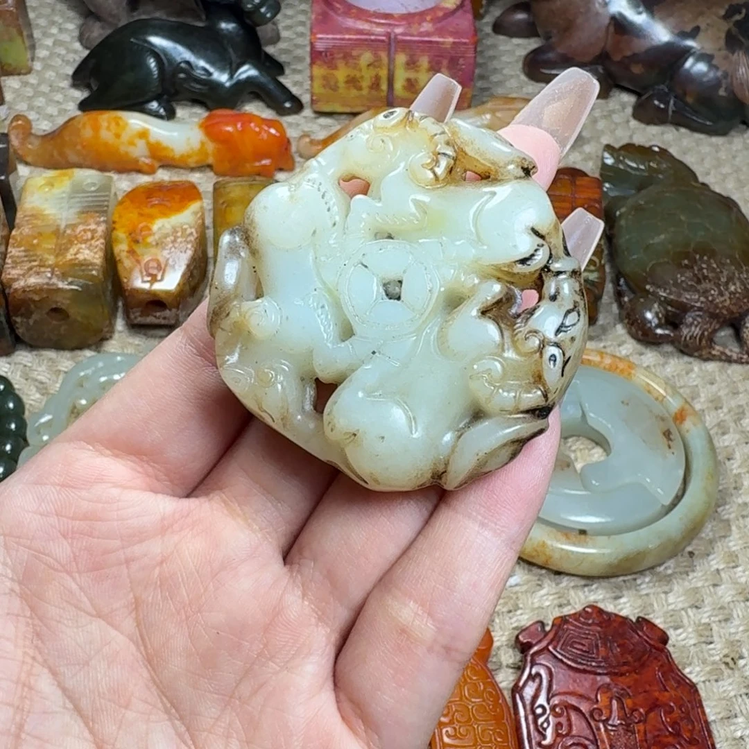 吊坠白玉菩提挂件