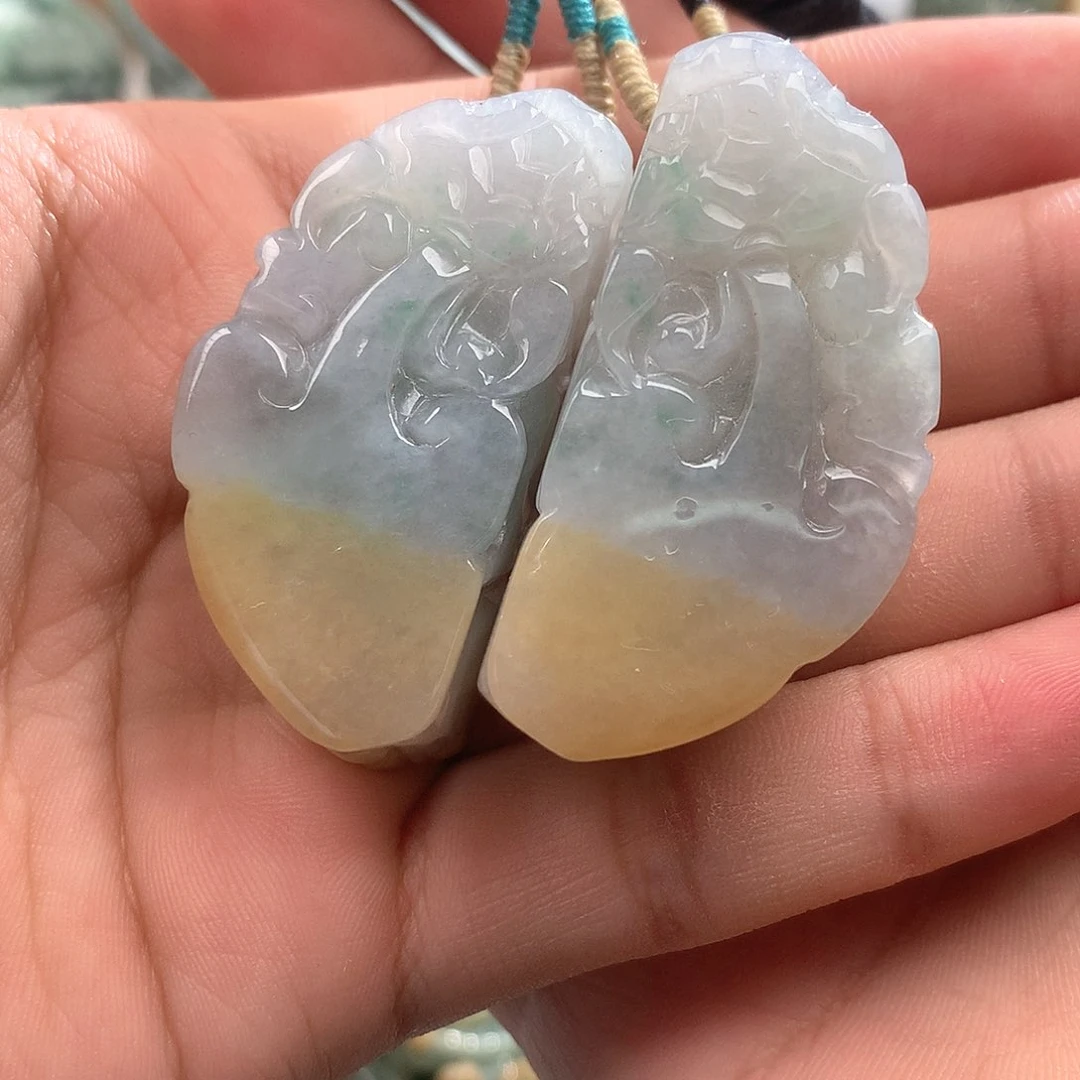 吊坠(不含链)未镶嵌翡翠