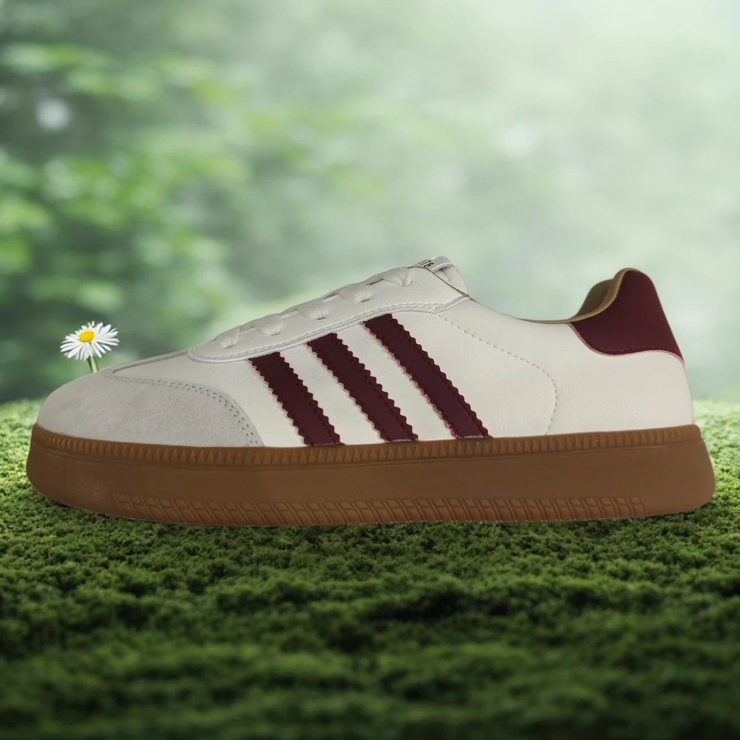 QZS女士真皮德训鞋。牛筋底软底防滑。款式巴适