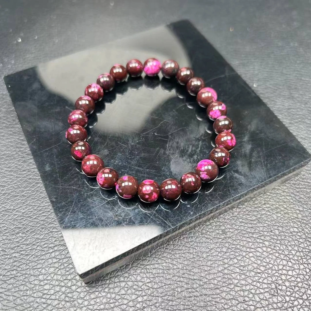 樱花粉卡8m手串-D2027