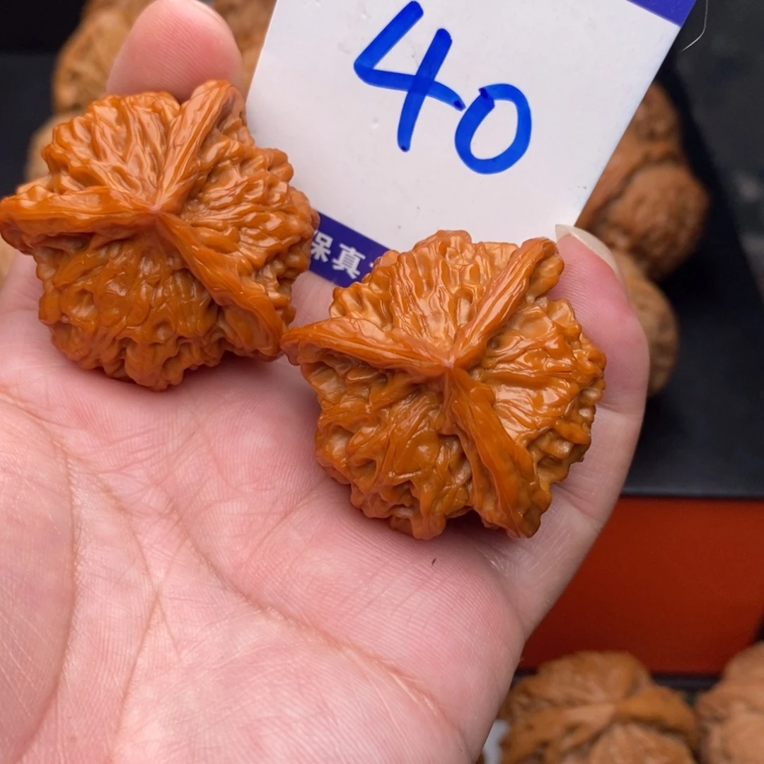 把件文玩核桃盘山三棱39