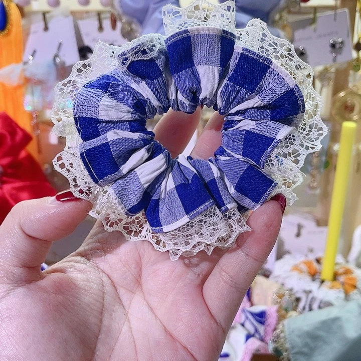 布艺非金属小发圈