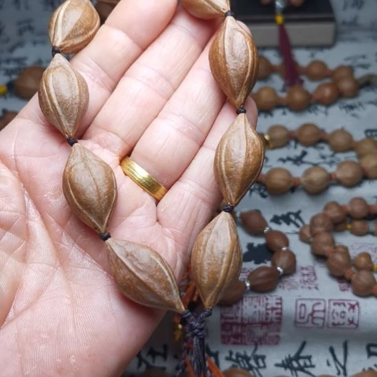 橄榄核手串/手链橄榄核手串三花铁核老料