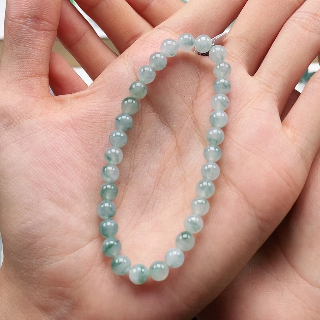 未镶嵌手串翡翠未镶嵌手链翡翠卡6