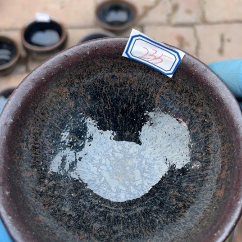 茶盏建阳建盏微瑕束口