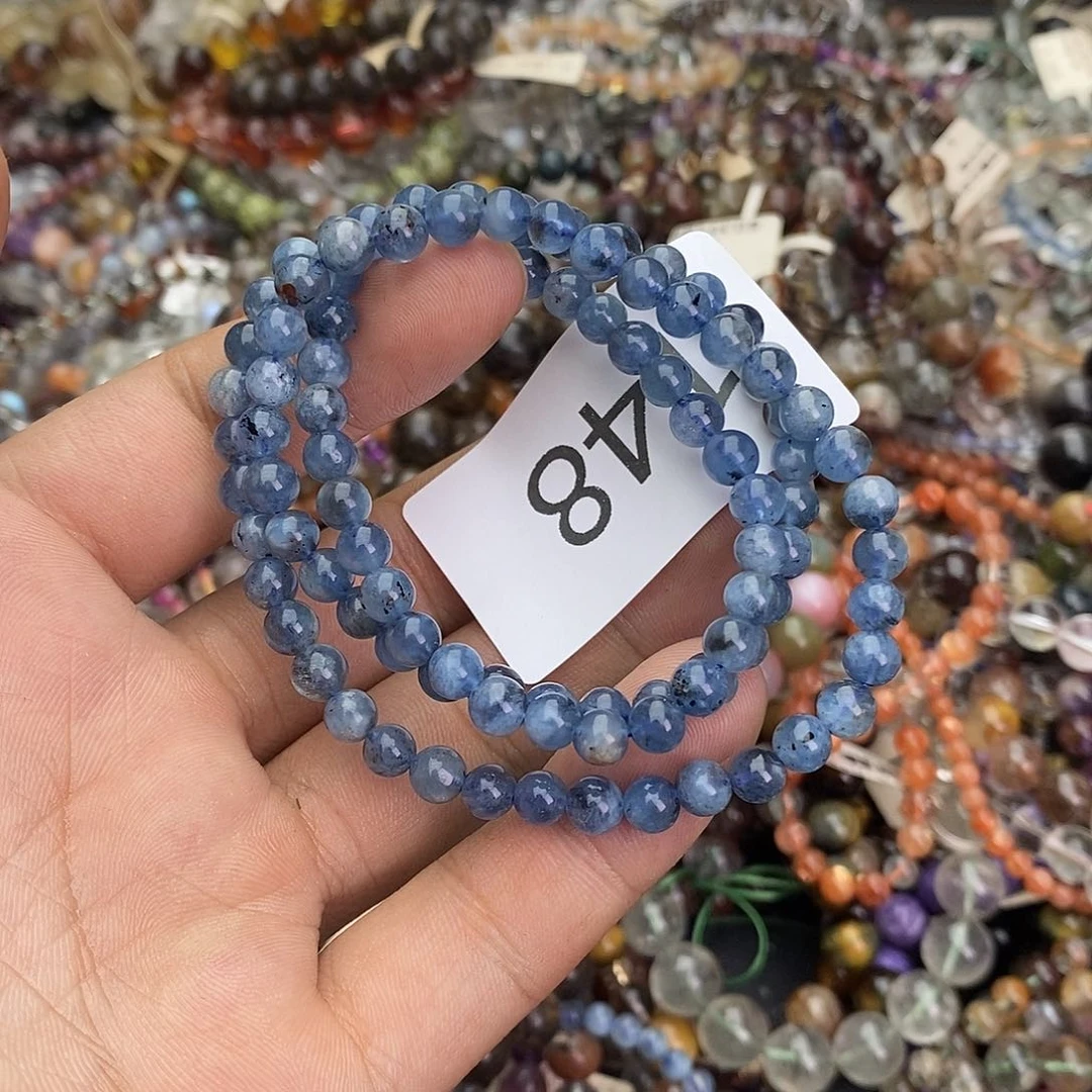 未镶嵌手链海蓝宝石手链
