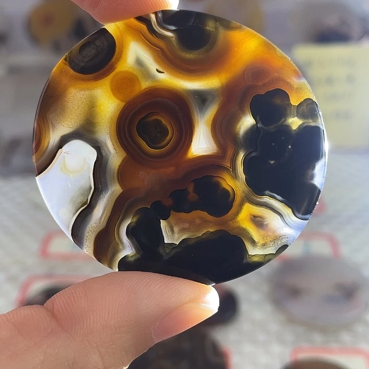 玛瑙/玉髓合金颈饰