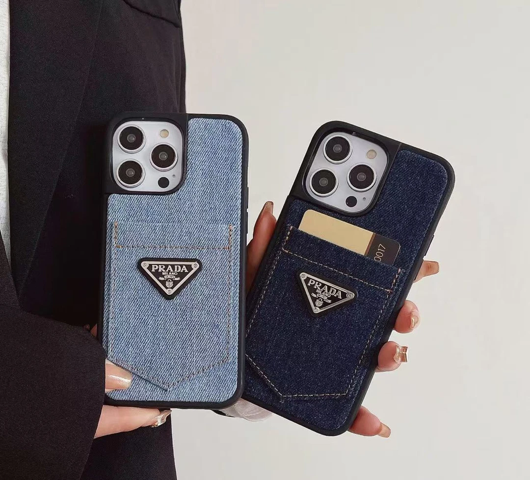 牛仔卡包设计苹果14promax手机壳iPhone13防摔11牛仔12新款帆